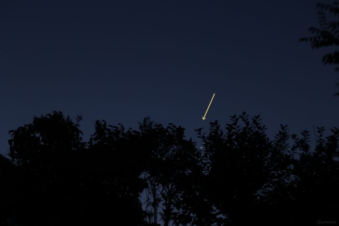 Jupiter und Venus am frühen Morgen des 13. August 2025 im Sternbild Zwillinge
