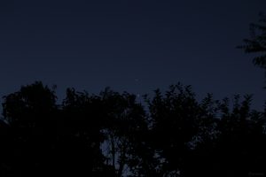 Jupiter und Venus am frühen Morgen des 13. August 2025 im Sternbild Zwillinge