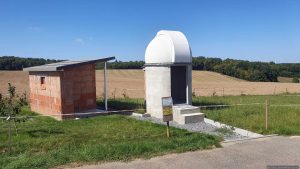 Erweiterung Hans-Haffner-Sternwarte bei Hettstadt am 19. August 2025