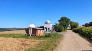 Hans-Haffner-Sternwarte bei Hettstadt am 19. August 2025