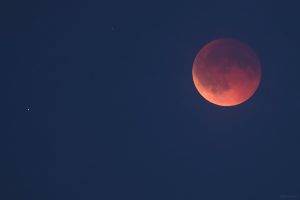 Total verfinsterter Mond am 7. September 2025 um 20:36 Uhr