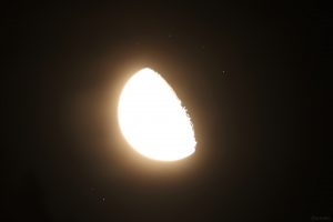 Bedeckung der Plejaden am 12. September 2025 durch den abnehmenden Mond