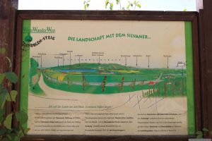Infotafel am Abt-Degen-Steig bei Ziegelanger