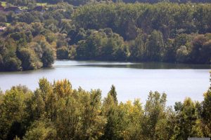 Blick vom Abt-Degen-Steig bei Ziegelanger auf den Main