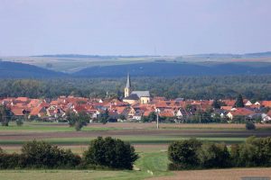 Großlangheim am 1. Oktober 2025 vom terroir f aus gesehen