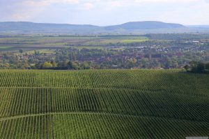 Iphofen und Bullenheimer Berg am 1. Oktober 2025