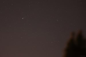 Komet C/2025 A6 (Lemmon) am 14. Oktober 2025 um 19:57 Uhr