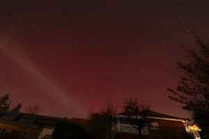 Polarlichter in Eisingen in den frühen Morgenstunden am 12. November 2025