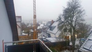 Am 24. November 2025 gab es den ersten Schnee in Eisingen