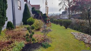 Unser Garten am 1. Dezember 2025