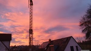 Morgenrot am 6. Dezember 2025