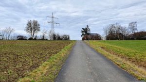 Planetenweg Kist am 19. Dezember 2025
