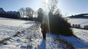 Schneelandschaft am 3. Januar 2026