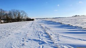 Schneelandschaft am 3. Januar 2026