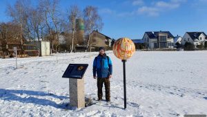 Planetenweg Kist am 5. Januar 2026