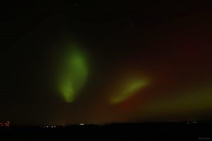 Polarlichtnacht in Eisingen in Unterfranken am 19. Januar 2026