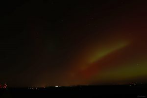 Polarlichtnacht in Eisingen in Unterfranken am 19. Januar 2026