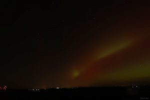 Polarlichtnacht in Eisingen in Unterfranken am 19. Januar 2026