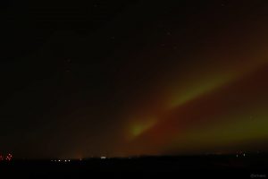 Polarlichtnacht in Eisingen in Unterfranken am 19. Januar 2026