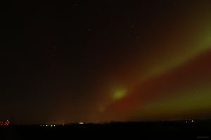 Polarlichtnacht in Eisingen in Unterfranken am 19. Januar 2026