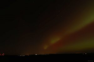 Polarlichtnacht in Eisingen in Unterfranken am 19. Januar 2026