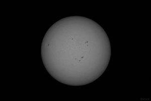 Sonnenfleckenaktivität am 21. Januar 2026
