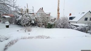 In der Nacht vom 25. auf den 26. Januar 2026 gab es gut 20 cm Neuschnee