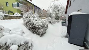 Am 26. Januar 2026 wuchs die Schneehöhe auf ca. 30 cm an