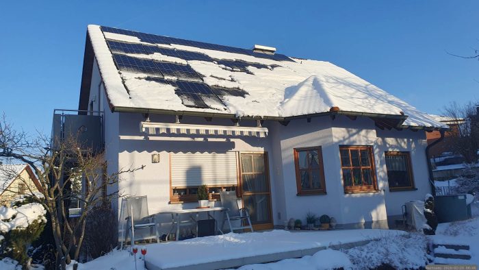 Unsere PV-Anlage am 20. Februar 2026