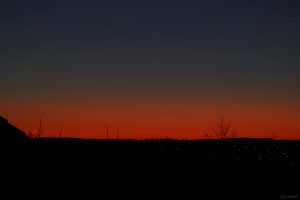 Planet Venus am 2. März 2026 am Westhimmel