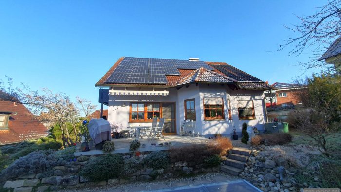 Unser Garten nach der Frostnacht am 27. März 2026