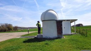 Erweiterung Hans-Haffner-Sternwarte bei Hettstadt am 11. April 2026