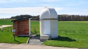 Erweiterung Hans-Haffner-Sternwarte bei Hettstadt am 11. April 2026