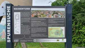 Infotafel Wasserturm Kist