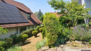 Unser Garten am 27. Juni 2026, mit 40 °C dem bislang heißtesten Tag des Jahres