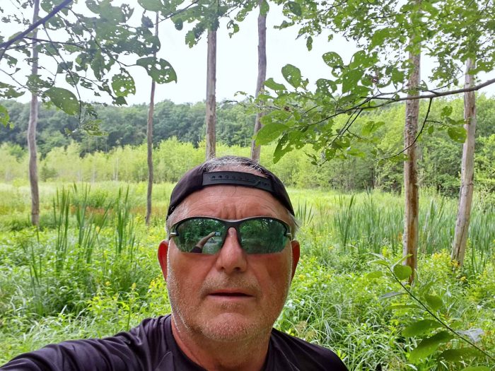 Artur Schmitt am 5. Juli 2026 am Blutsee-Moor