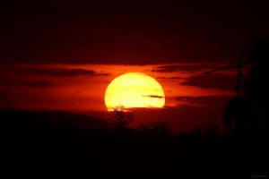 Sonnenuntergang am 7. Juli 2026