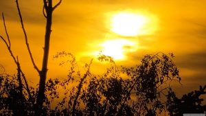 Sonnenuntergang am 24. Juli 2026