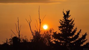 Sonnenuntergang am 30. Juli 2026