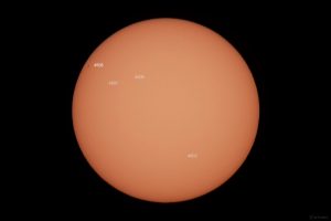 Sonnenfleckenaktivität am 11. August 2026 - Vorbereitung am Vortag der Sonnenfinsternis