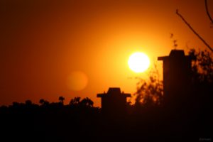 Sonnenuntergang am 11. August 2026 - Vorbereitung am Vortag der Sonnenfinsternis