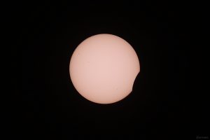 Partielle Sonnenfinsternis in Mainfranken am 12. August 2026 um 19:22 Uhr