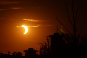Partielle Sonnenfinsternis in Mainfranken am 12. August 2026 um 20:25 Uhr