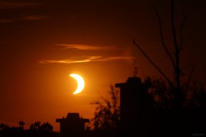 Partielle Sonnenfinsternis in Mainfranken am 12. August 2026 um 20:27 Uhr