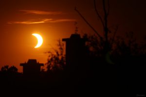 Partielle Sonnenfinsternis in Mainfranken am 12. August 2026 um 20:28 Uhr