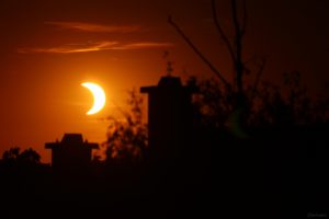 Partielle Sonnenfinsternis in Mainfranken am 12. August 2026 um 20:28 Uhr