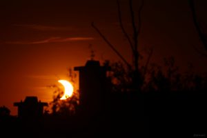 Partielle Sonnenfinsternis in Mainfranken am 12. August 2026 um 20:31 Uhr