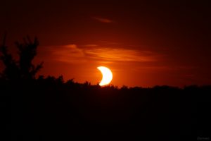 Partielle Sonnenfinsternis in Mainfranken am 12. August 2026 um 20:36 Uhr