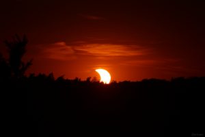Partielle Sonnenfinsternis in Mainfranken am 12. August 2026 um 20:37 Uhr