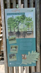 Infotafel am Eichenturm